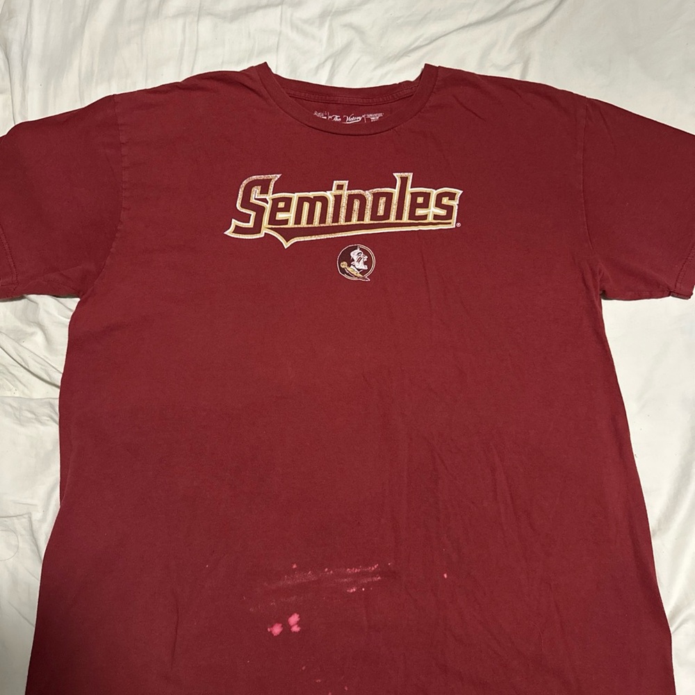 Seminoles Men's Garnet Short Sleeve Tee